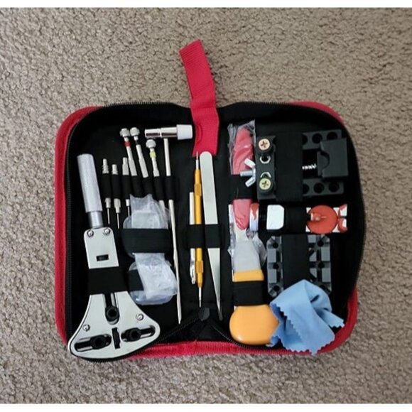 New Watch Repair Kit, Watch Band Link Removal Tool, Spring Bar Tool Set - Picture 1 of 3